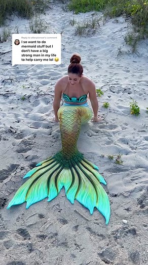 Reply to @otterpioneer second form of transportation works too! 🧜‍♀️ #mermaid