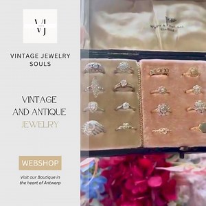 Why is antique jewelry so valuable and popular? Well that’s easy, Antique jewelry was always handmade by a master goldsmith. The unique details in every piece are just incredible! All set with high end quality of blue sapphires, rubies,emeralds and old mine diamonds and so many more. Antique jewelry has something romantic, powerful and mysterious.✨ Imagine being proposed to with an antique engagement ring 💍 that’s already romantic isn’t it? Find all our antique and vintage jewelry online on our