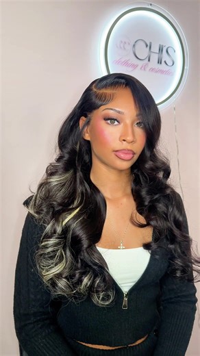 soft glam flawless install, the bundle you didn’t know you needed 🎀 makeup beat to perfection, wig laid real flat, and styled to match the vibe every time. this is my makeup & wig install bundle for the girls who want a one stop slay 🪄 january books open 🪩 book the look, link in bio 🥂 #fyp #wiginstall #indyhairstylist #viral #indymua