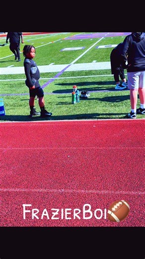 So proud of my boy! 🥹💙 Today he started back football conditioning after a long winter off, and it wasn’t easy. He was the only kindergartener out there with all 3rd–5th graders and was super nervous at first…my baby even cried because the boys were “big boys and I don’t know them.”lol….I told him to get back on that field because nothing is too tough for him 💪🏽 and he did just that. The boys were so encouraging and made sure he wasn’t left behind. Shoutout to those parents for raising such 