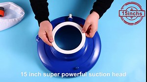 iMucci Pool Cleaner Swimming Pool Sucker Mesh Bag Leaf Vacuum Underwater Cleaner