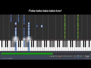 Ylvis - The Fox What Does The Fox Say (Piano Cover/Tutorial)