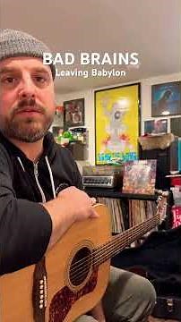 Bad Brains - Leaving Babylon (Acoustic Cover) | Loop Pedal