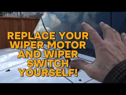 Replace your Jeep Wrangler wiper switch and wiper motor yourself!