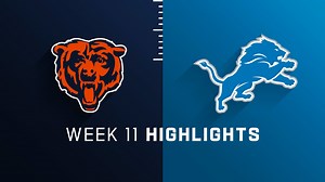 Bears vs. Lions highlights | Week 11