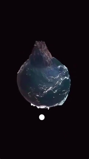 This is how the gravitational pull of the moon affects the Earth’s oceans, causing the phenomenon known as tides. | Sumjad Haneefa