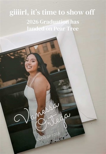 It’s your senior year. It’s finally here. And guess what? Graduation is officially in the 100-day countdown era. 🎓✨ So no, your announcement doesn’t have to be basic. This super cute graduation announcement with slanted text? It’s giving main character energy. It’s bold. It’s fun. It feels like YOU. And after four years (or let’s be honest… thirteen), you deserve to show off a little. Add your photos. Add your party details. Add your personality. Because 100 days from now, you’ll be tossing tha