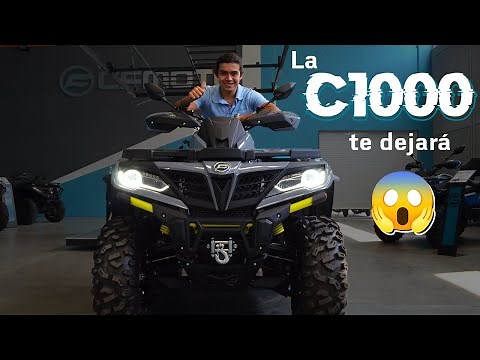 CFMOTO's Most Powerful Off-Road 4x4 ATV: The CFORCE 1000 | 2021 ATV Review in Spanish