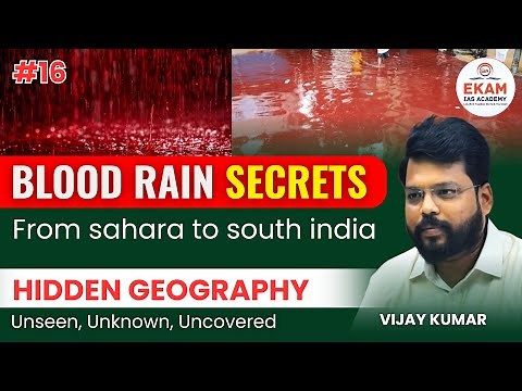 Blood Rain Explained: Why Does Red Rain Fall on Earth?