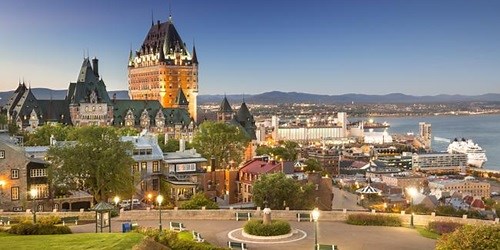 Place D'Youville, Quebec City, Canada Camera - Port of Quebec City Webcams