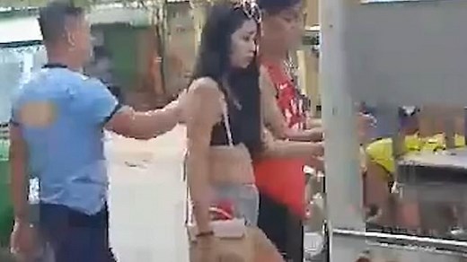 Taiwanese tourist is arrested for eye wateringly skimpy bikini