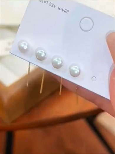 Elegant Pearl Ear Threads for a Professional Look