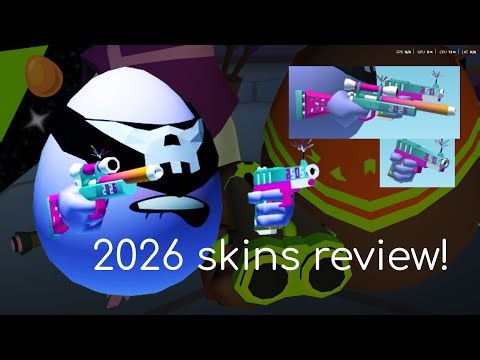 2026 skins quick review! - Shell Shockers