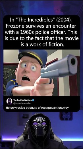 Why Frozone Surviving This Scene in The Incredibles Is Unrealistic