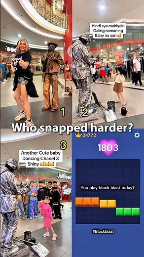 Chanel X Shiny Viral Dance Trend 2025 #blockblast #youtubeshorts