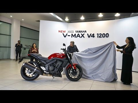 New 2025 Yamaha V MAX V4 1200cruiser finally launched!!!
