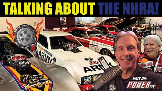 TALKING ABOUT CARS Podcast - Talking About the NHRA! Watch Tonight on https://watchpowertubetv.com/watch at 8:30pm! Coming to Youtube on 01/31/2024. While your there grab your free entry to the Dennis Anderson Monster Truck Ridealong Sweepstakes! https://watchpowertubetv.com/muddy-motorsports-park-sweepstakes Ahead of the upcoming Grand National Roadster show in Pomona, California, Randy and “Hot Rod” Bob look at the NHRA Motorsports Museum and talk with the guy who runs the place, Pat Murphy! C