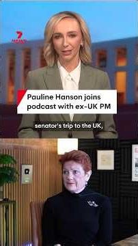 One Nation leader Pauline Hanson joins former UK PM Liz Truss on podcast