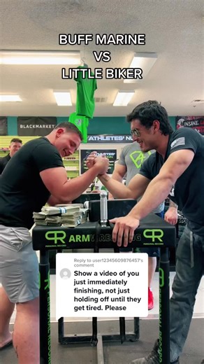 Replying to @user12345609876457 If you finish too fast they say you can’t do it slow. If you do it to slow they say you can’t do it fast. | Armwrestlingwhisperer