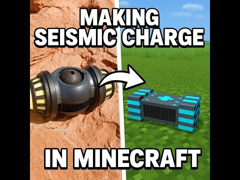 #1 Showcase | Seismic Charge in minecraft made with skript