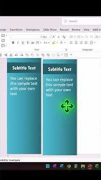 Beautiful Text Bands Animation in PowerPoint #ramgopalppt