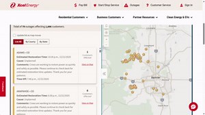 Map: Here’s where Xcel power is still out Sunday