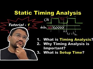 Setup time Analysis || STA Tutorial 1 ||@knowledgeunlimited @VLSI