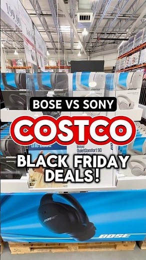 Costco Black Friday Headphone Battle 🔥 Bose vs Sony 🎧#costco #headphones #blackfridaydeals