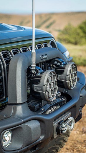 American Expedition Vehicles on Instagram: "The new AEV Sand Flag / Antenna Mount for our EX and RX Front Bumper is a simple, yet effective mounting solution for mounting either a sand flag or radio antenna to the outboard passenger side of our 7000 Series Light Mount. Visit our website to learn more and to purchase—link in bio! #aev #aevconversions #jeep #jeepwrangler #jeepgladiator #provenworldwide"