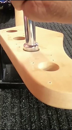 Pushing the Bushing! #GuitarTips #GuitarTech #GuitarRepair #GuitarMods #GuitarHardware #GuitarShorts