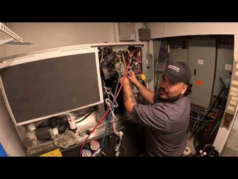 Hoshizaki compressor change-out.