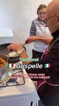 Secrets of Homemade Grispelle: Italian Family Tradition Revealed! #ItalianCooking #FamilyRecipes