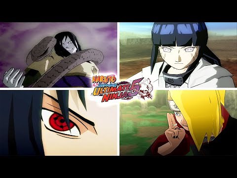 Naruto Shippuden: Ultimate Ninja 5 - All Ultimate / All Characters (Ultimates Jutsu)