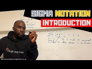Sigma Notation: Solve for X Tutorial for Sequences and Series Grade 12