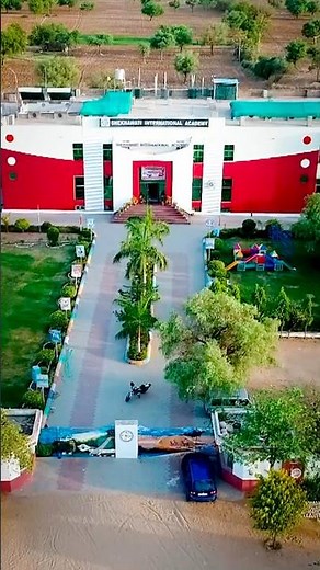 Beautiful School Campus 🌿 | Peaceful & Modern School Vibes | #Shorts