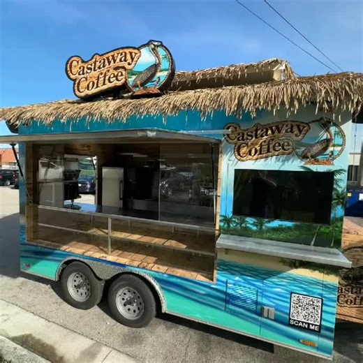 Another finished project!🔥⁣⁣⁣ ⁣⁣⁣ Custom 14’ Food Trailer 🤩⁣ ⁣ 🍴Castaway Coffee ☕️⁣ ⁣ Off to:⁣⁣⁣ 📍Miami, FL ☀️⁣ ⁣ Thank you for choosing us!⁣ castawaycoffee⁣ Follow them & try their 100% arabica coffee & more🔥🤤☕️⁣ CastawayCoffee⁣ ⁣ ✅15-25 days, start to finish! ⚡️⁣ ⁣⁣ Are you ready to build yours?!⁣⁣⁣ 📲 foodtrucksandtrailers1@gmail.com foodtrailersforsale #foodtrailerbusiness #foodtrailerlife #concessiontrailers #foodtrailermanufacturer #usedfoodtrailers #newfoodtrailers #mobilefoodtraile