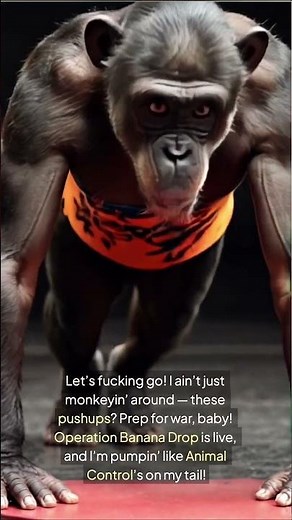 Can You Beat This Monkey’s Pushup Record?