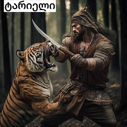 ვეფხისტყაოსანი: ხელოვნური ინტელექტის ილუსტრაციები