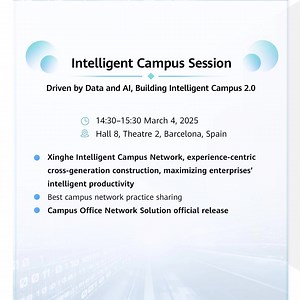 MWC Barcelona 2025 | A Sneak Peek at Huawei Enterprise Data Communication Network Highlights. #HuaweiDatacom #MWC2025 | Huawei Enterprise | Facebook