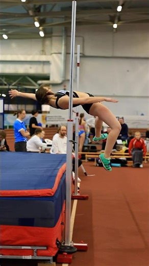 DARINA ALMUKOVA SLOWMO HIGH JUMP PFO KIROV 2025 #runnersrussia #trackandfield #juniorathlete