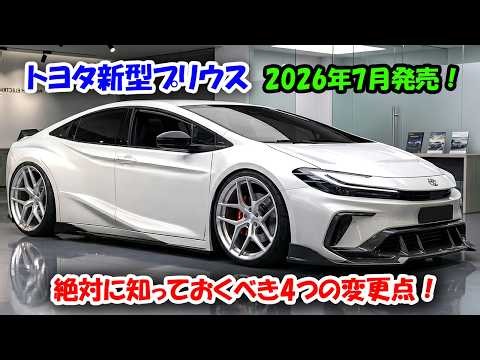 New Toyota Prius Coming July 2026! 4 Must-Know Changes... Why You Should Buy One Now!
