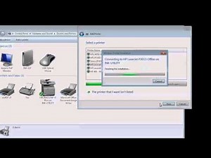 Set Up and Network Your Printer for Windows