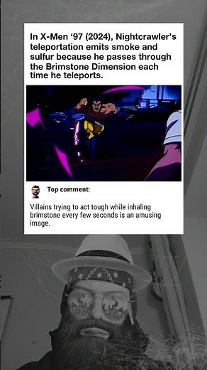 Nightcrawler’s Teleport Smoke Comes From Another Dimension