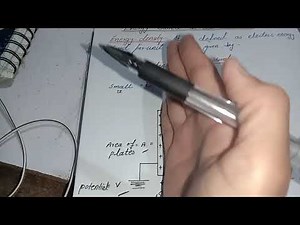 Energy stored in electric field explained By:prof.sana mahrooz