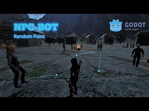 Create Random Point AI Tutorial (Godot 3D)