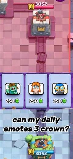 Can My Daily Emotes 3 Crown?