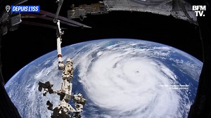 Ouragan Ida: les images de Thomas Pesquet depuis l'ISS | BFMTV