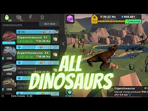 Cell to singularity All Dinosaurs in Mesozoic Valley