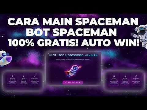 Cara Main Spaceman Paling Mudah 2025 | Bot Gratis + Strategi Menang Setiap Hari