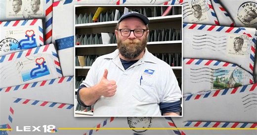 Lexington letter carrier receives honor after rushing to woman's aid